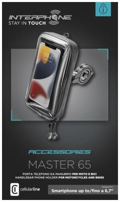 Univerzálne vodeodolné púzdro Interphone Master, do 6,7"