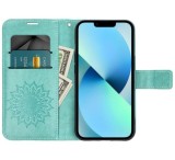 Flipové pouzdro MEZZO pro Xiaomi Redmi Note 12S, mandala green