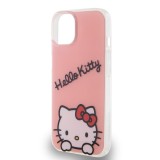 Hello Kitty IML Daydreaming Logo Zadní Kryt pro iPhone 13 Pink