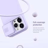Nillkin CamShield Silky Silikonový Kryt pro Apple iPhone 15 Pro Blue Haze