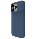 Nillkin CamShield Silky Silikonový Kryt pro Apple iPhone 15 Pro Midnight Blue