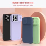Nillkin CamShield Silky Silikonový Kryt pro Apple iPhone 15 Pro Midnight Blue