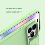 Nillkin CamShield Silky Silikonový Kryt pro Apple iPhone 15 Pro Midnight Blue