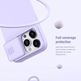 Nillkin CamShield Silky Silikonový Kryt pro Apple iPhone 15 Pro Midnight Blue