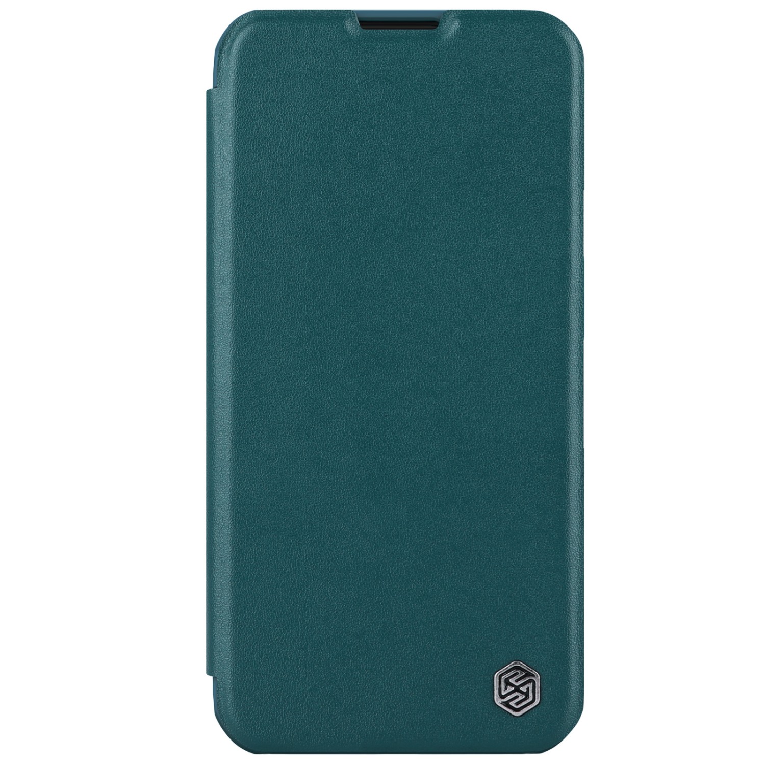 Nillkin Qin Book PRO Plain Leather Pouzdro pro Apple iPhone 15 Pro Exuberant Green