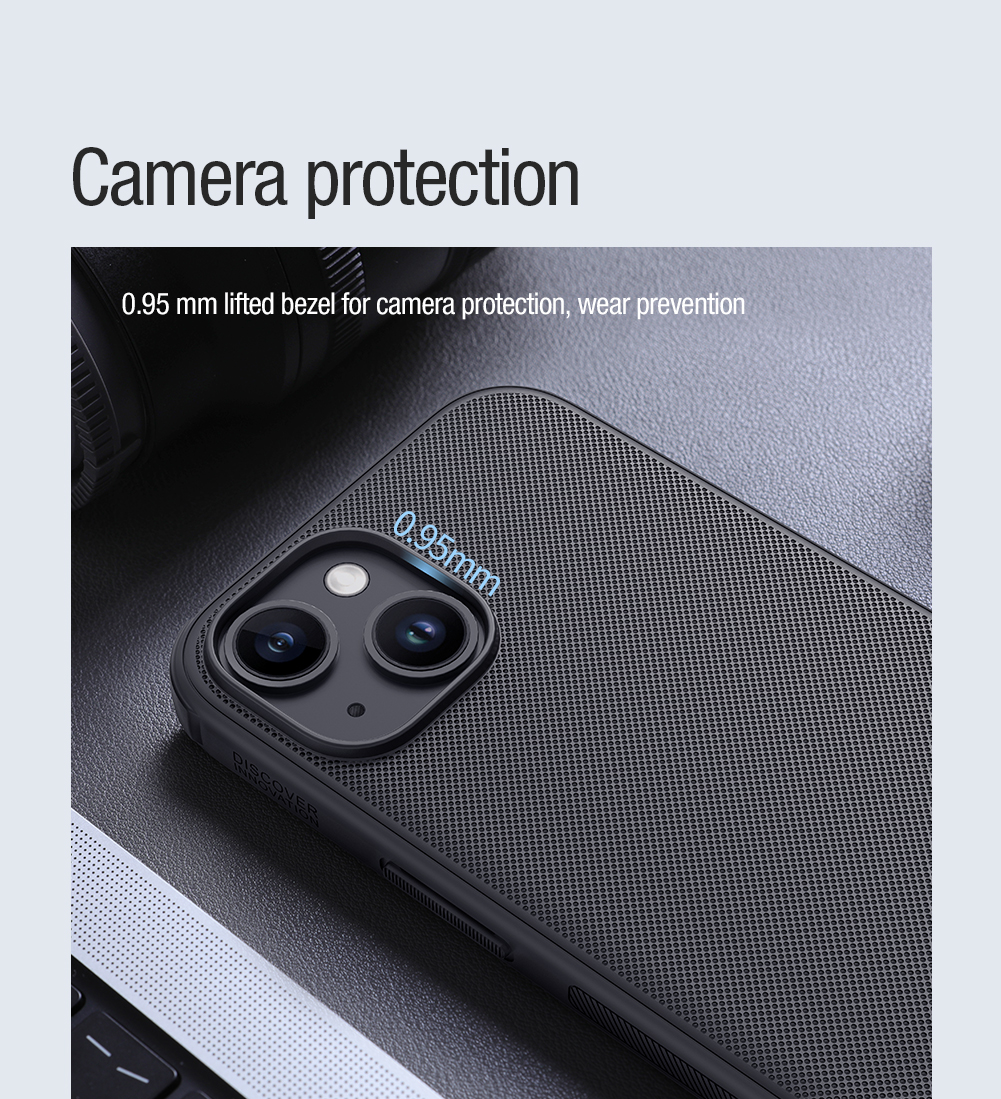 Nillkin Super Frosted PRO Magnetic Zadní Kryt pro Apple iPhone 15 Blue