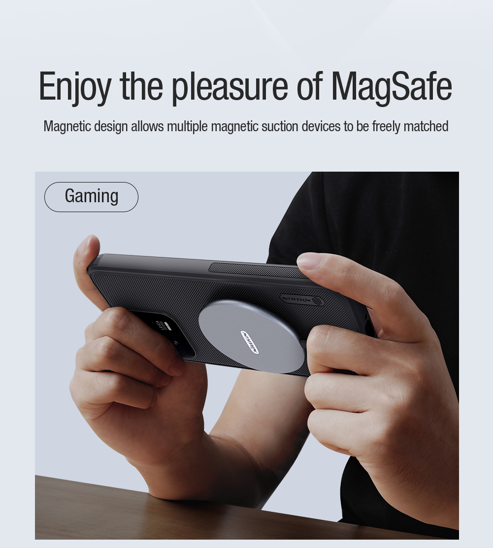 Nillkin Super Frosted PRO Magnetic Zadní Kryt pro Xiaomi 13 Deep Green