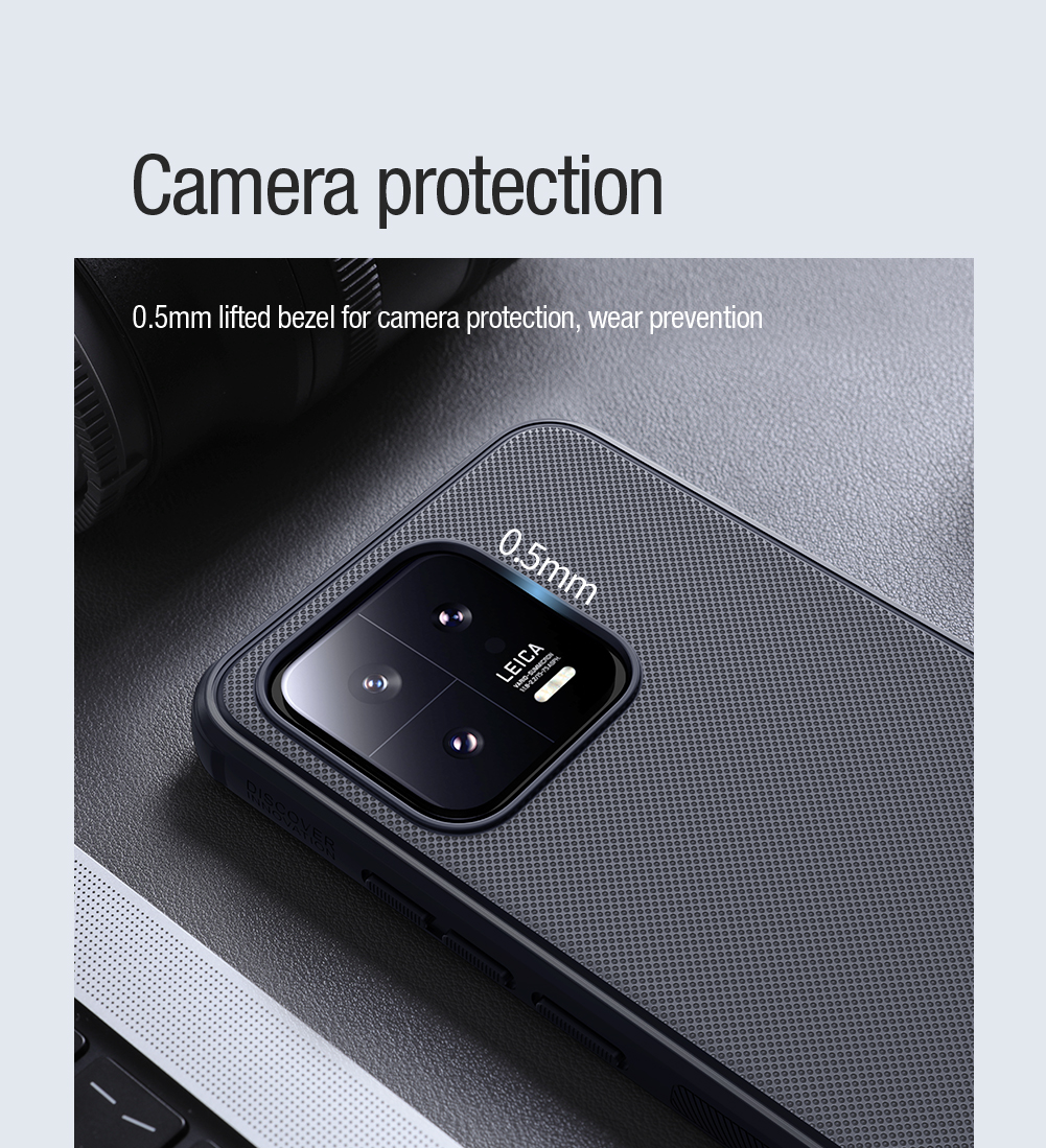 Nillkin Super Frosted PRO Magnetic Zadní Kryt pro Xiaomi 13 Deep Green