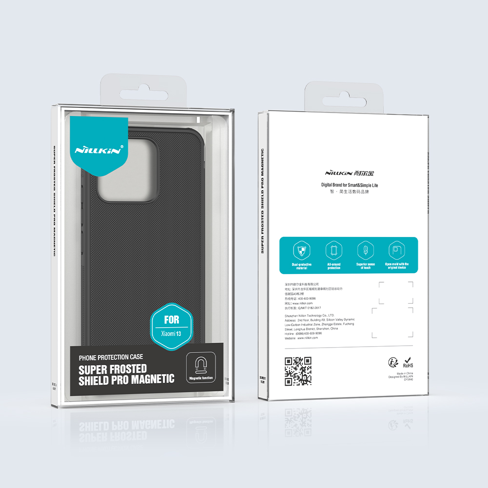 Nillkin Super Frosted PRO Magnetic Zadní Kryt pro Xiaomi 13 Deep Green