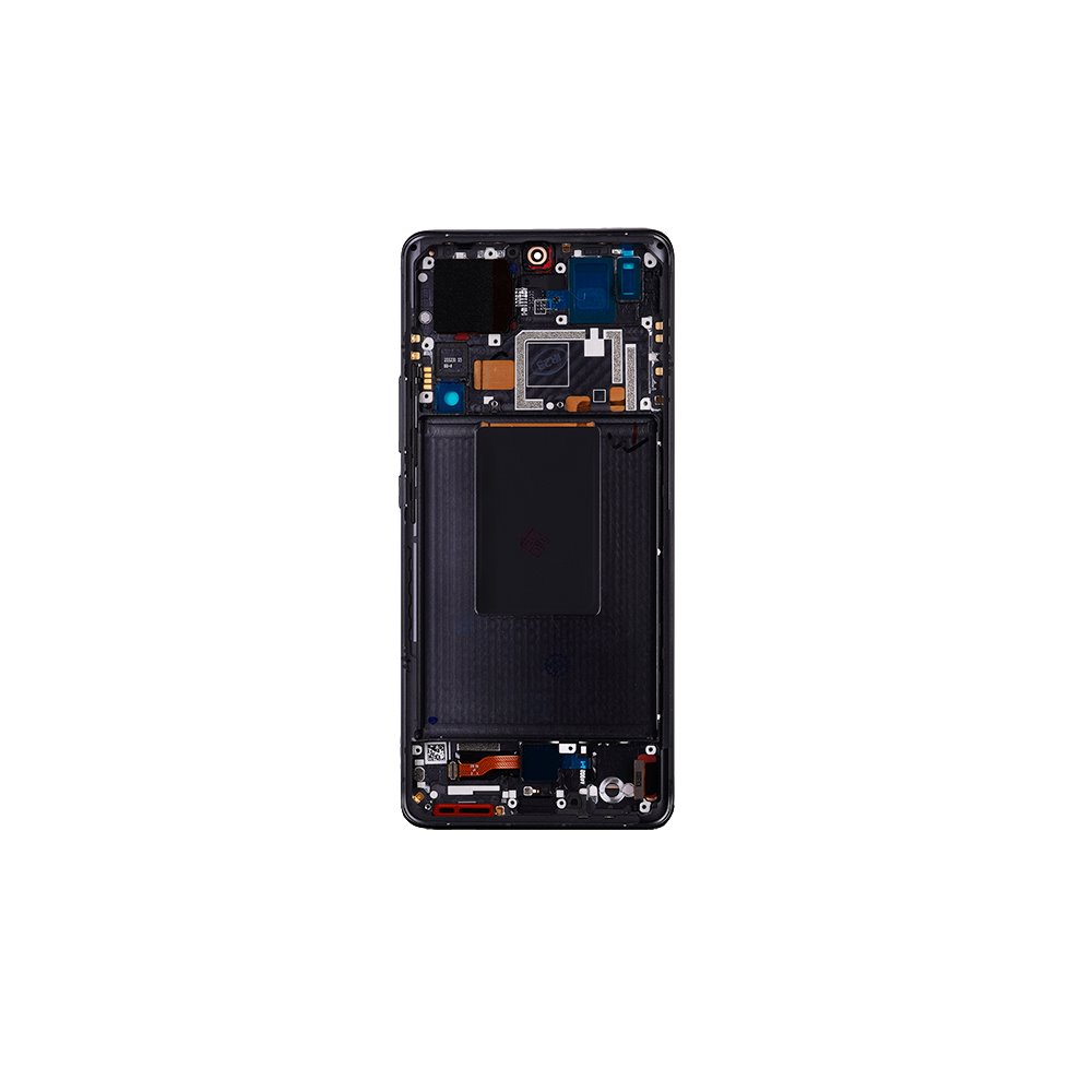 LCD Display + Dotyková Doska + Predný Kryt pre Xiaomi 12 Pro Gray