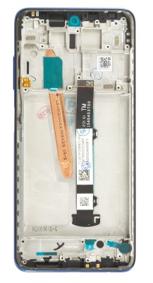 LCD + dotyk + predný kryt pre Poco X3/X3 NFC, cobalt blue