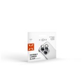 Ochranná skla čoček fotoaparátů FIXED Camera Glass pro Samsung Galaxy S24+, stříbrná