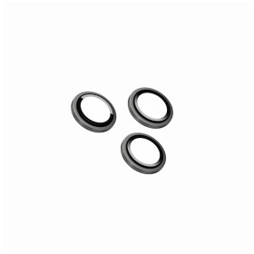 Ochranné sklá šošoviek fotoaparátov FIXED Camera Glass pre Samsung Galaxy A55 5G, čierna