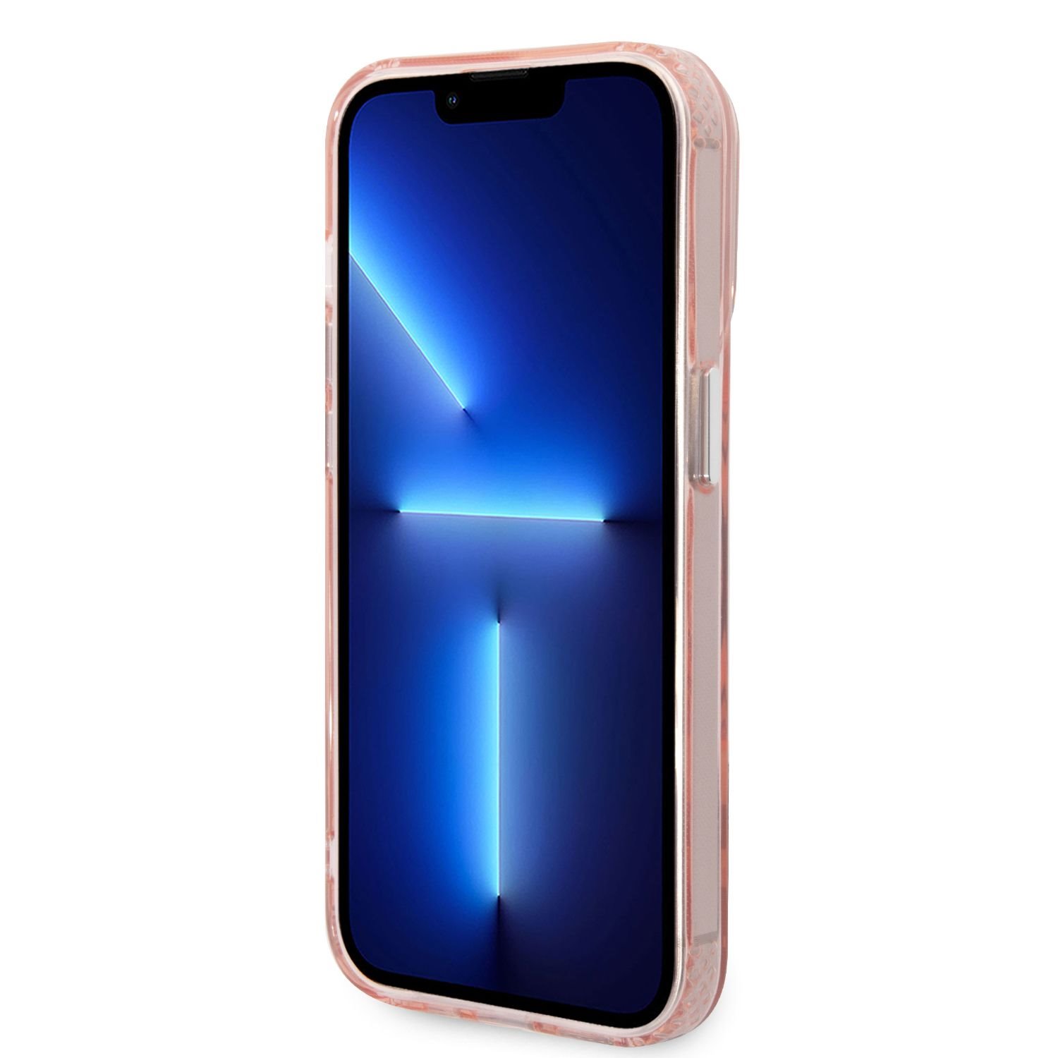 Karl Lagerfeld IML Karl and Choupette NFT MagSafe Zadní Kryt pro iPhone 14 Pro Max Pink