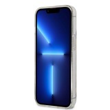 Karl Lagerfeld IML Glitter Karl and Choupette NFT Zadní Kryt pro iPhone 13 Pro Transparent