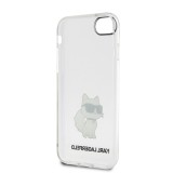 Karl Lagerfeld IML Choupette NFT Zadní Kryt pro iPhone 7/8/SE2020/SE2022 Transparent