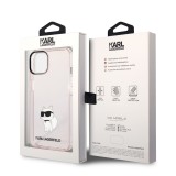 Karl Lagerfeld IML Choupette NFT Zadní Kryt pro iPhone 14 Pink