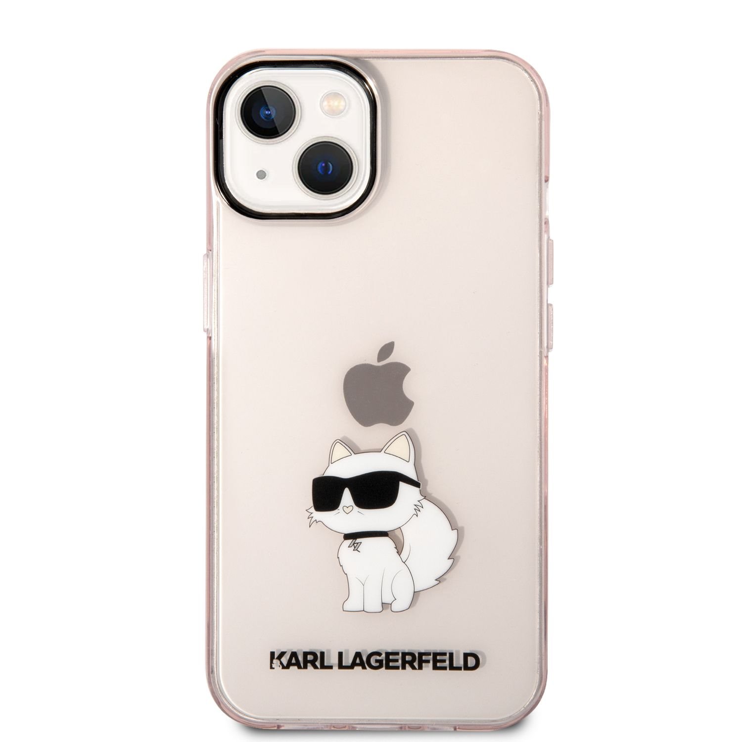 Karl Lagerfeld IML Choupette NFT Zadní Kryt pro iPhone 14 Pink