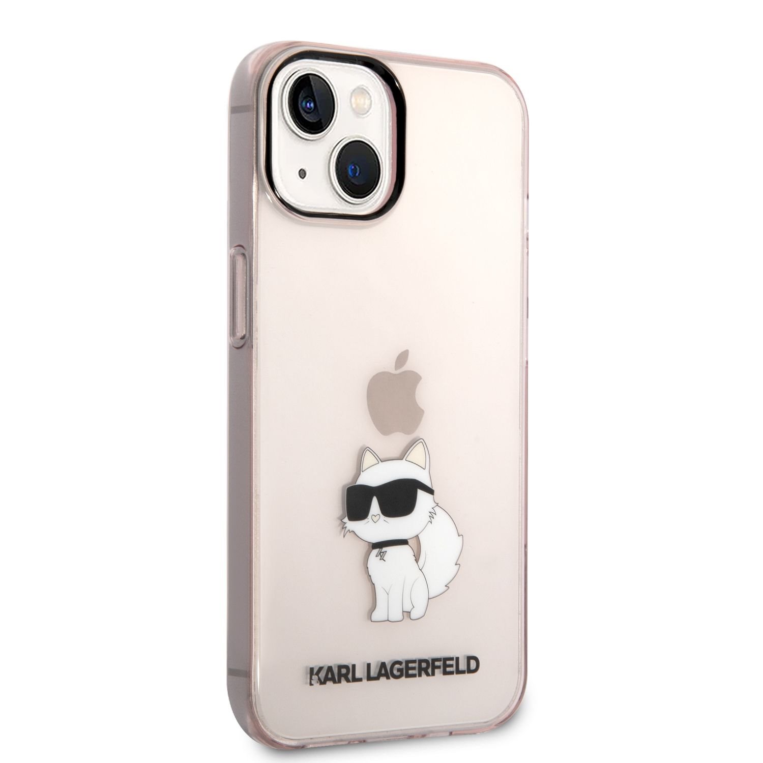 Karl Lagerfeld IML Choupette NFT Zadní Kryt pro iPhone 14 Pink