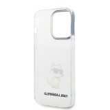 Karl Lagerfeld IML Choupette NFT Zadní Kryt pro iPhone 14 Pro Max Transparent