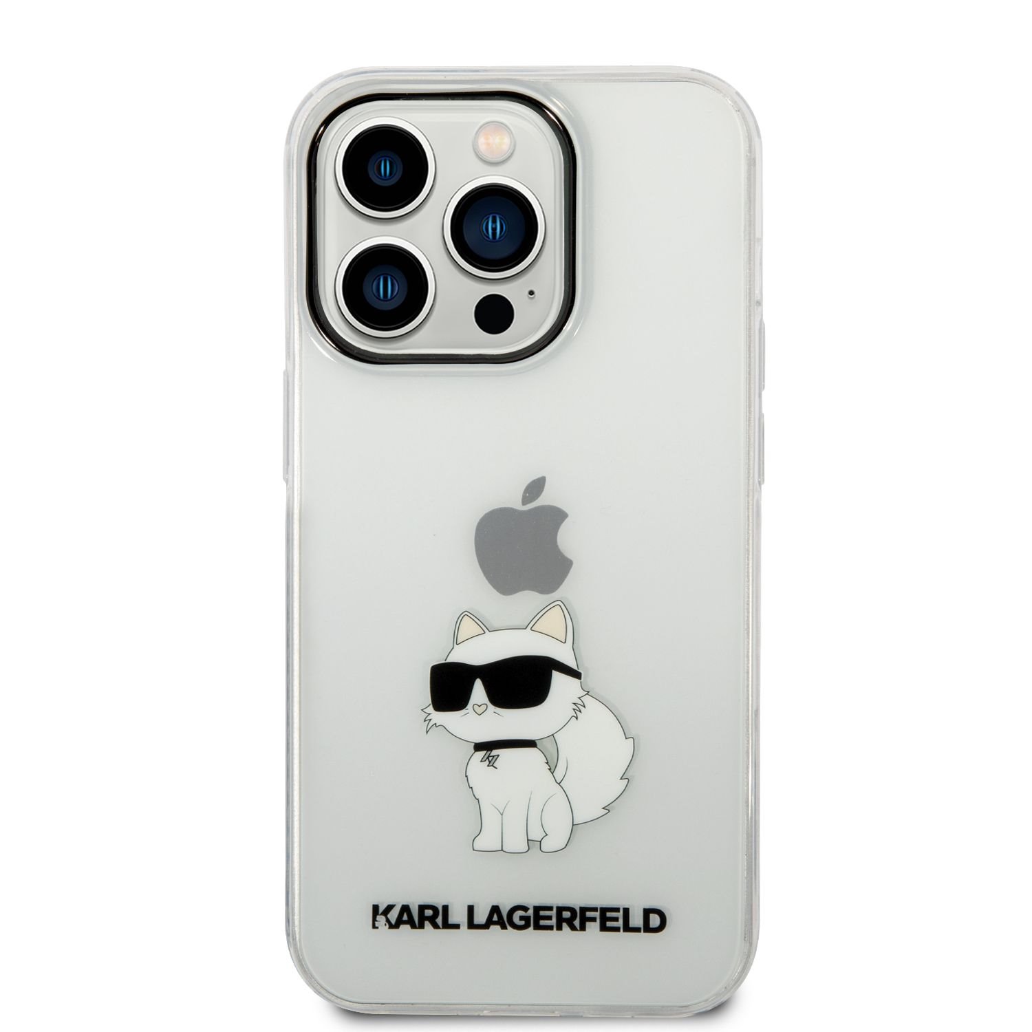 Karl Lagerfeld IML Choupette NFT Zadní Kryt pro iPhone 14 Pro Max Transparent
