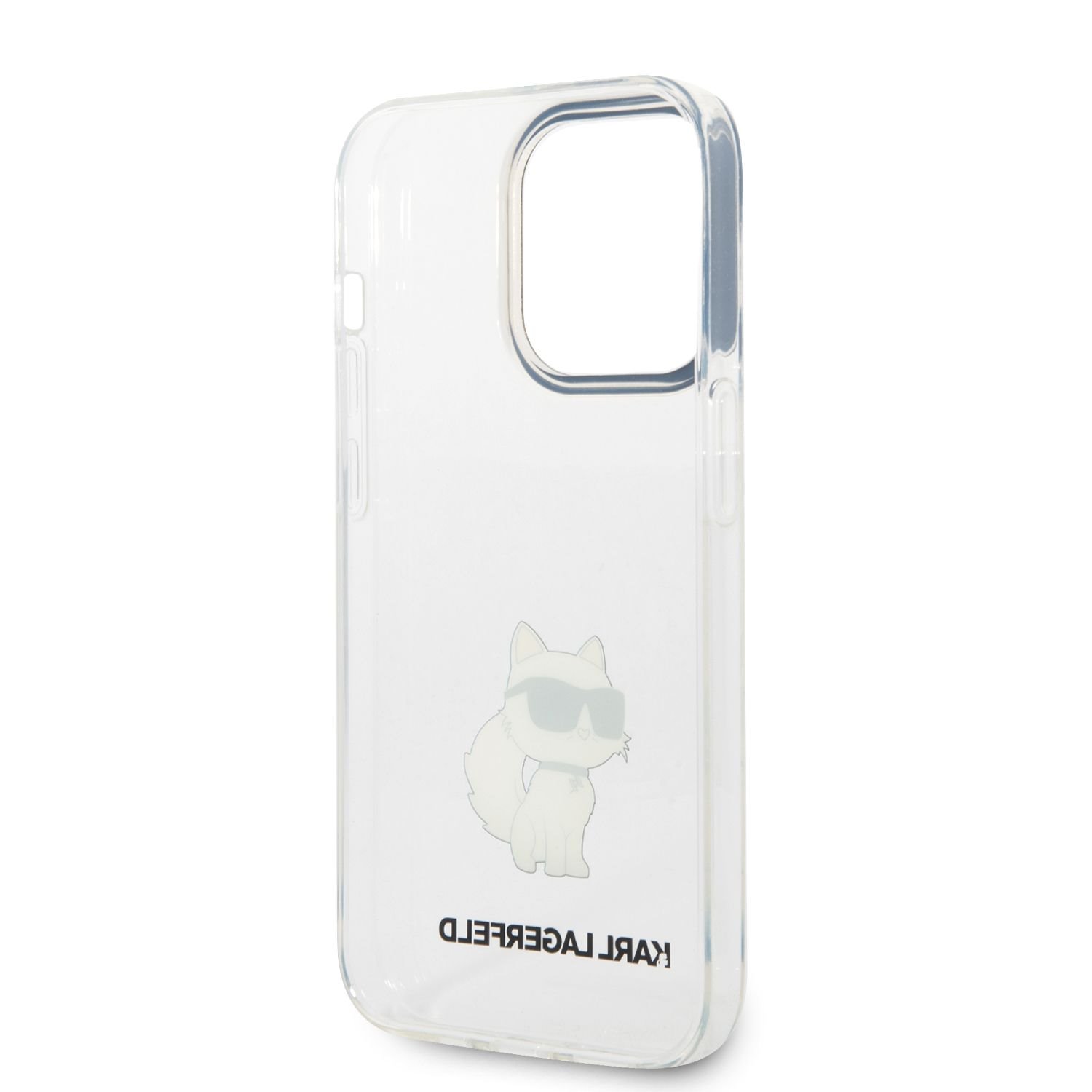 Karl Lagerfeld IML Choupette NFT Zadní Kryt pro iPhone 14 Pro Max Transparent