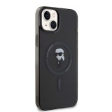 Karl Lagerfeld IML Ikonik MagSafe Zadní Kryt pro iPhone 15 Plus Black