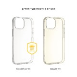 TPU gelové pouzdro FIXED Slim AntiUV pro Xiaomi 14 Pro, čiré