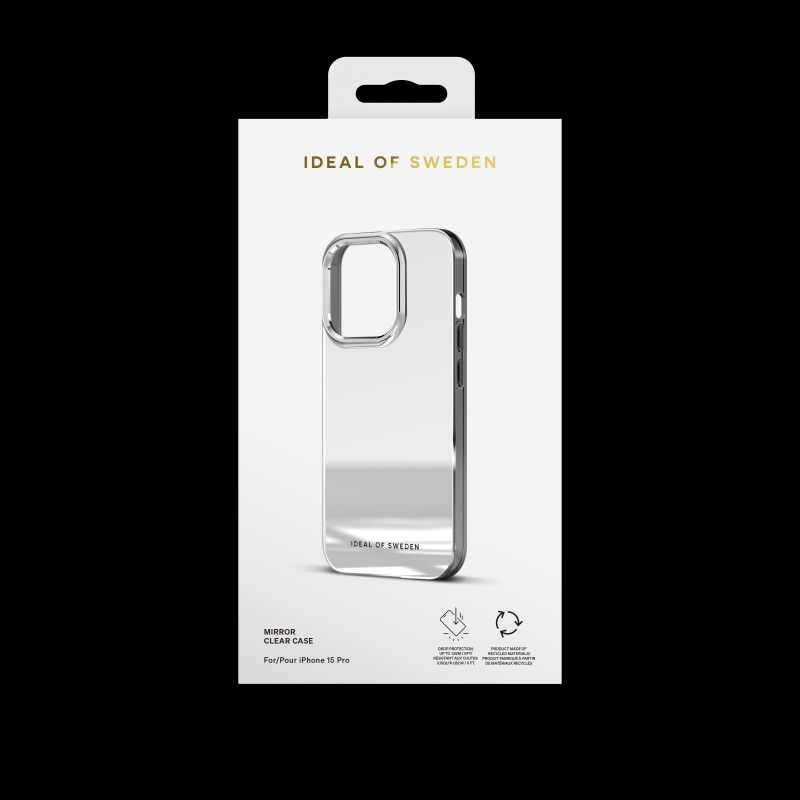 Ochranný kryt Clear Case iDeal Of Sweden pre iPhone 15 Pro, mirror