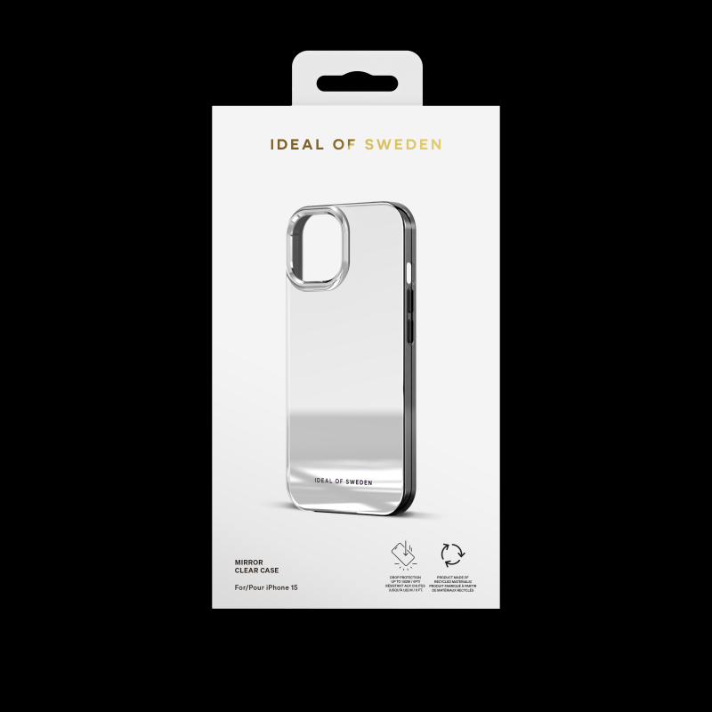 Ochranný kryt Clear Case iDeal Of Sweden pre iPhone 15, mirror