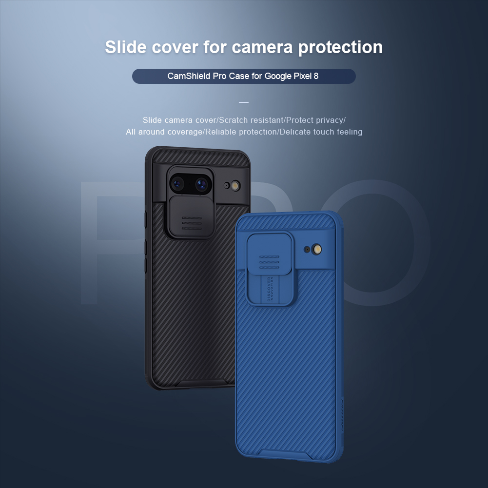 Nillkin CamShield PRO Zadní Kryt pro Google Pixel 8 Black