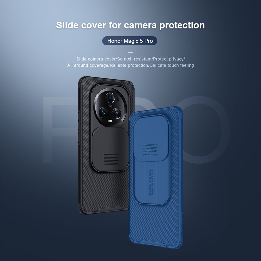 Nillkin CamShield PRO Zadní Kryt pro Honor Magic5 Pro Black