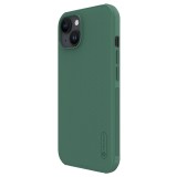 Nillkin Super Frosted PRO Zadní Kryt pro Apple iPhone 15 Deep Green (Without Logo Cutout)