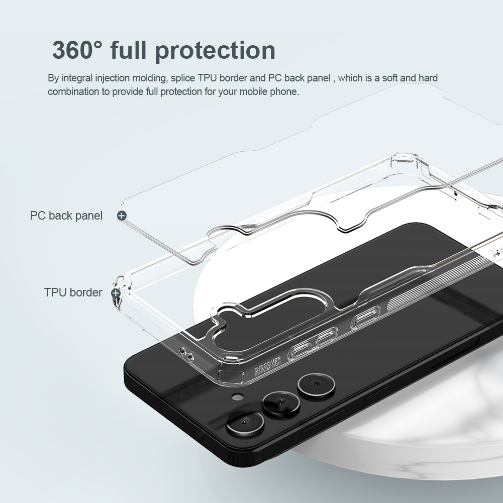 Nillkin Nature TPU PRO Kryt pro Samsung Galaxy S24 Transparent