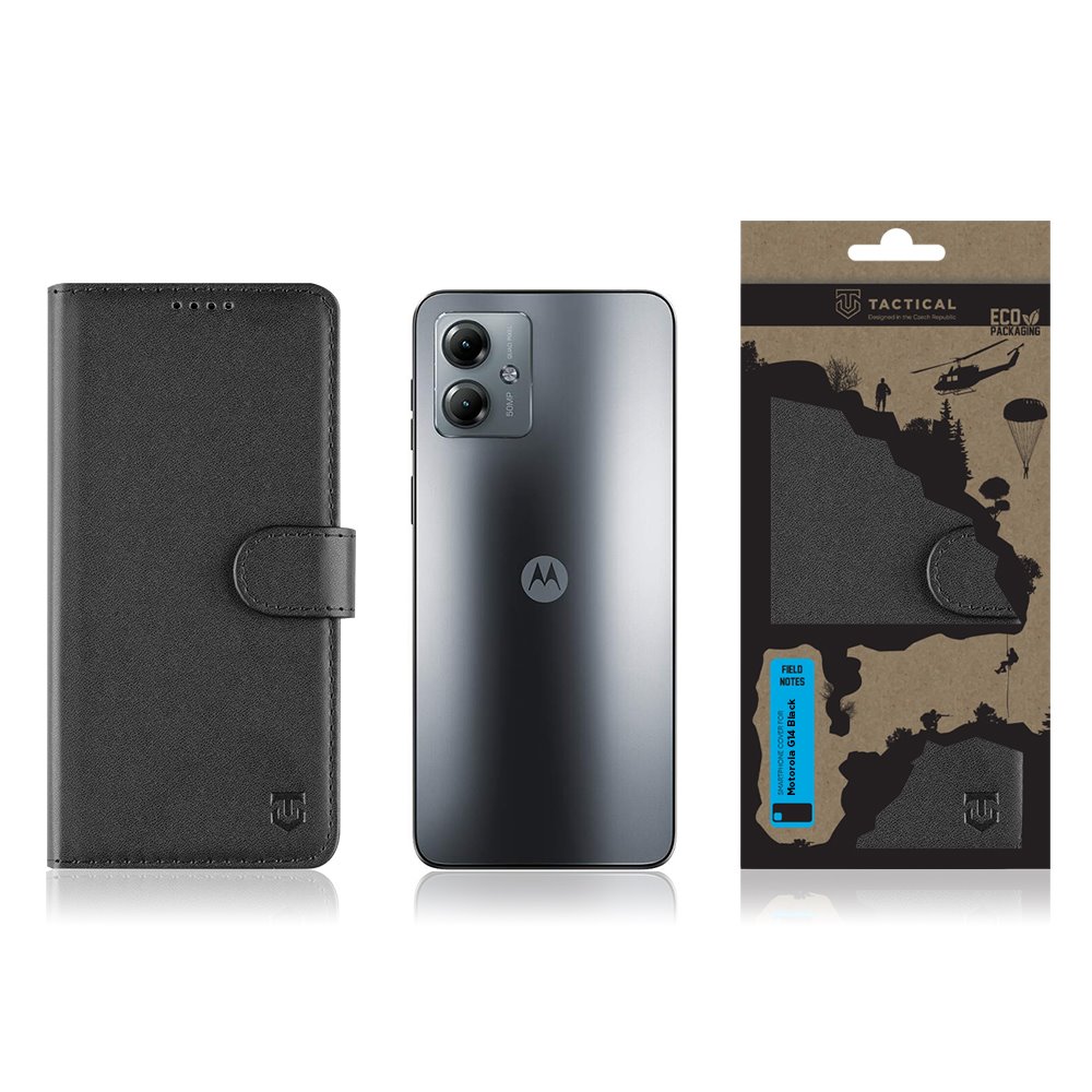 Tactical Field Notes pro Motorola G14 Black