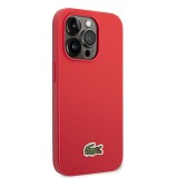 Lacoste Iconic Petit Pique Logo Zadní Kryt pro iPhone 14 Pro Max Red