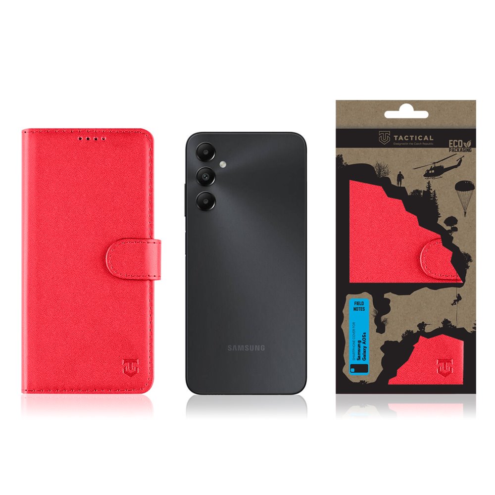 Tactical Field Notes pro Samsung Galaxy A05s Red