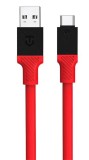Kabel Tactical Fat Man Cable USB-A/USB-C 1m, červená