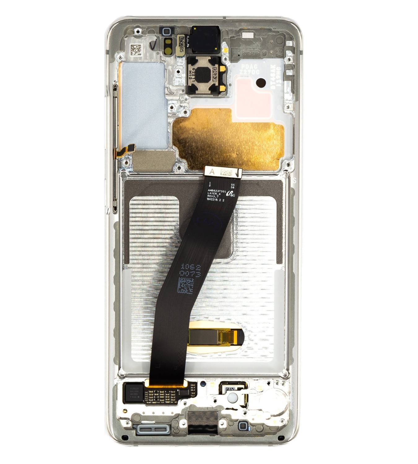 LCD + dotyková doska pre Samsung Galaxy S20, cloud white (Service pack)