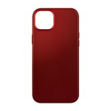 Kožený zadní kryt FIXED MagLeather s podporou MagSafe pro Apple iPhone 13, červený