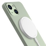 Kryt ochranný 3mk Hardy Silicone MagCase pro Apple iPhone 15, Green