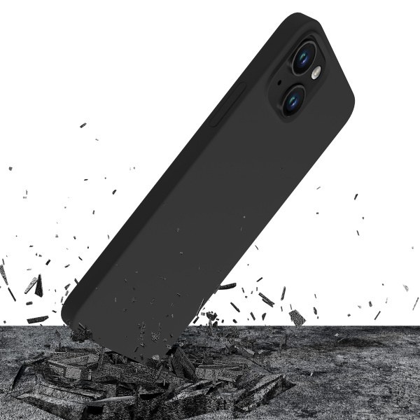 Kryt ochranný 3mk Hardy Silicone MagCase pro Apple iPhone 15 Plus, Graphite