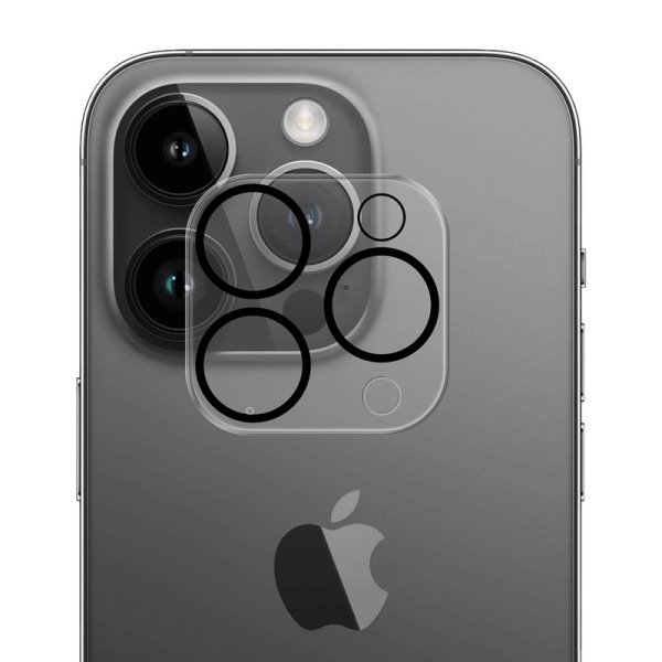 Tvrzené sklo 3mk Lens Pro Full Cover ochrana kamery pro Apple iPhone 15 Pro / iPhone 15 Pro Max