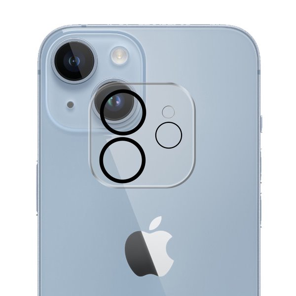 Tvrzené sklo 3mk Lens Pro Full Cover ochrana kamery pro Apple iPhone 11 / 12 mini 