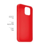 Zadní pogumovaný kryt FIXED Story pro Samsung Galaxy S24 Ultra, červený