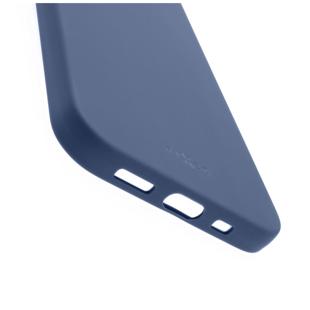 Zadní pogumovaný kryt FIXED Story pro Samsung Galaxy S24, modrý
