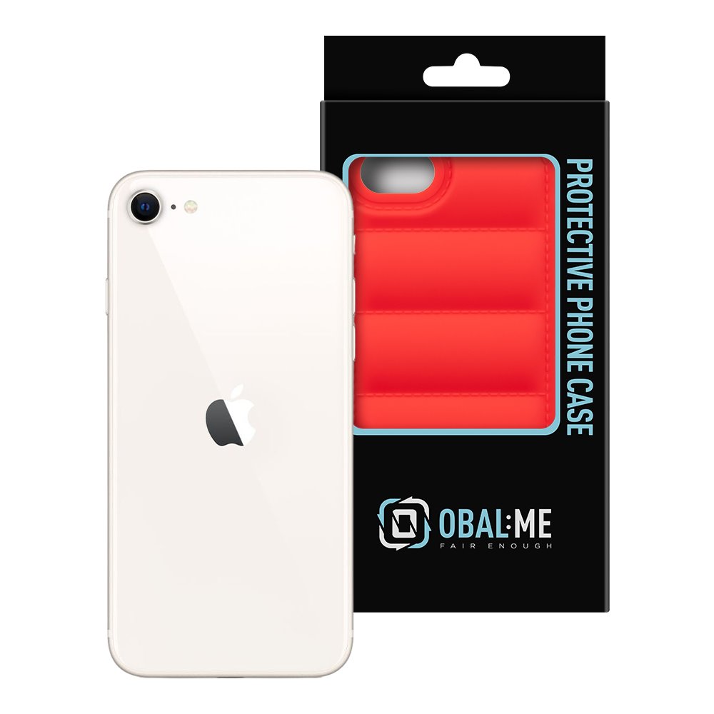 OBAL:ME Puffy Kryt pro Apple iPhone 7/8/SE2020/SE2022 Red