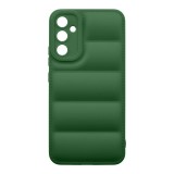 OBAL:ME Puffy Kryt pro Samsung Galaxy A34 5G Dark Green