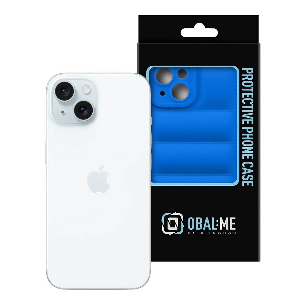 OBAL:ME Puffy Kryt pro Apple iPhone 15 Blue