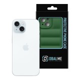 OBAL:ME Puffy Kryt pro Apple iPhone 15 Dark Green